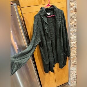 Hooded Cardigan - like new!